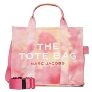 Marc Jacobs Tie Dye Tote Bag in Pink Yellow Multicolor